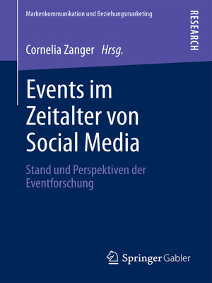 cover image of Events im Zeitalter von Social Media